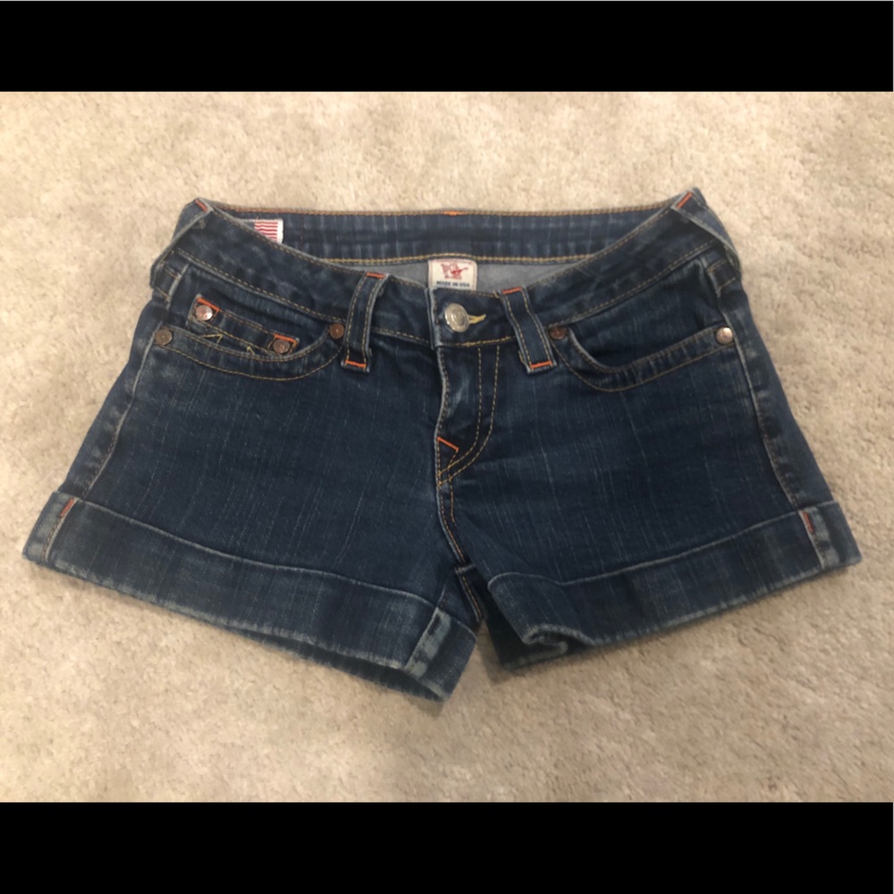 True Religion Jean Shorts